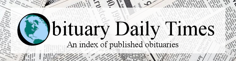 Obituary Daily Times banner